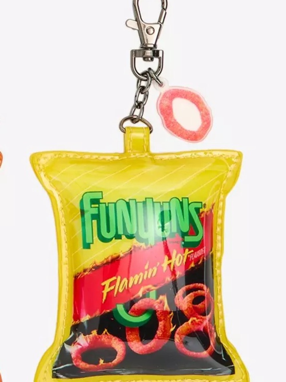 Frito-Lay Flamin' Hot Chips Open Blind Box Bag Charm Hot Topic Exclusive